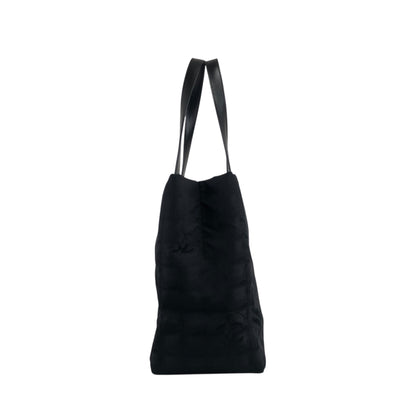 CHANEL New Travel Line Totebag Black Vintage deknxn