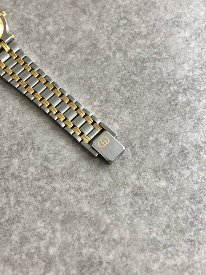 GUCCI Watch Silver×Gold 9000L Vintage r346dk