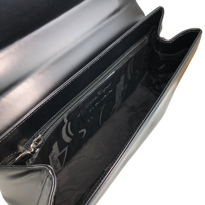 Salvatore Ferragamo Top Handle Handbag Black Vintage sca6k6