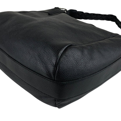 GUCCI Bamboo Shoulder bag Black Vintage a4vpvh