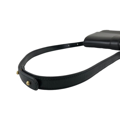 CELINE Horse Bit Shoulder bag Black Vintage 3kmi4e