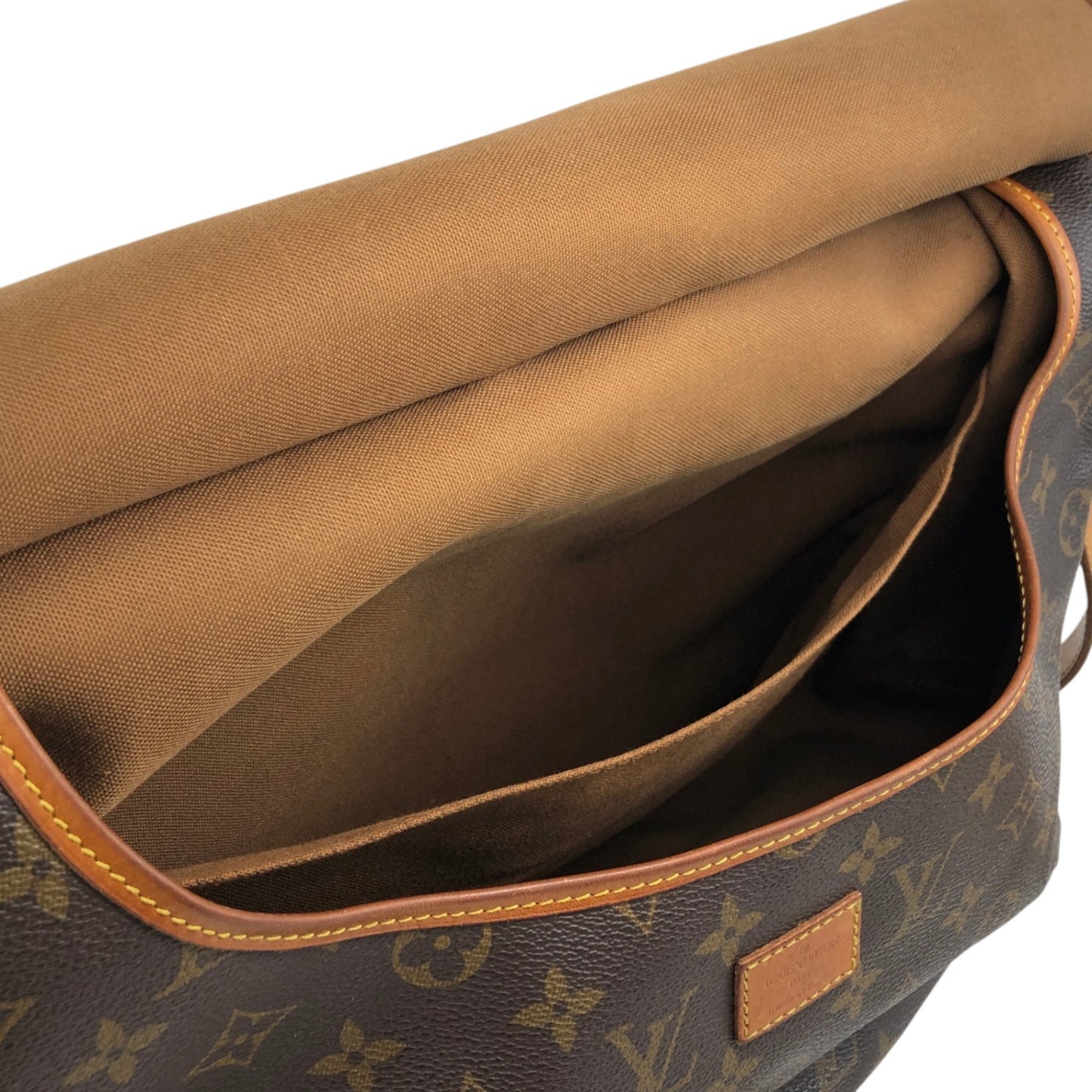 LOUIS VUITTON Monogram Shoulder bag Brown Vintage M42254 j4a4v6