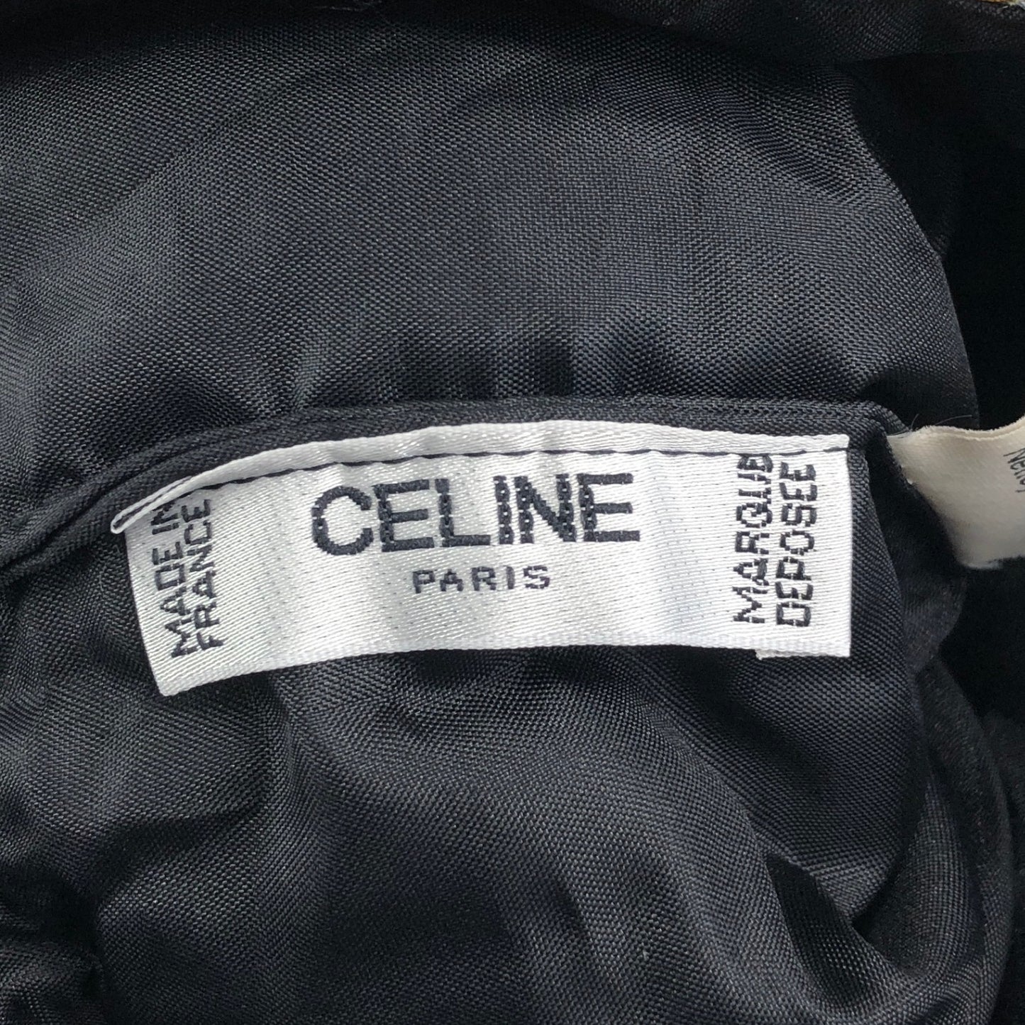 CELINE Starball Drawstring Handbag Blue Vintage cp3wry