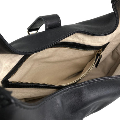 GUCCI Jackie Shoulder bag Black Vintage k7dm3y