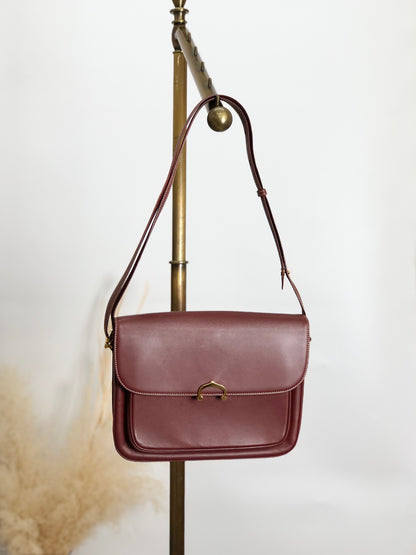 Cartier Shoulder bag Bordeaux Vintage p6hsiw