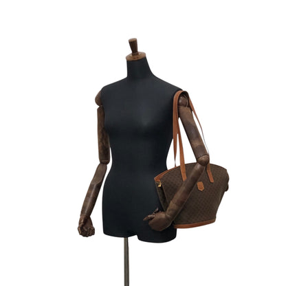 CELINE Macadam Blason Totebag Brown Vintage g7dsz6