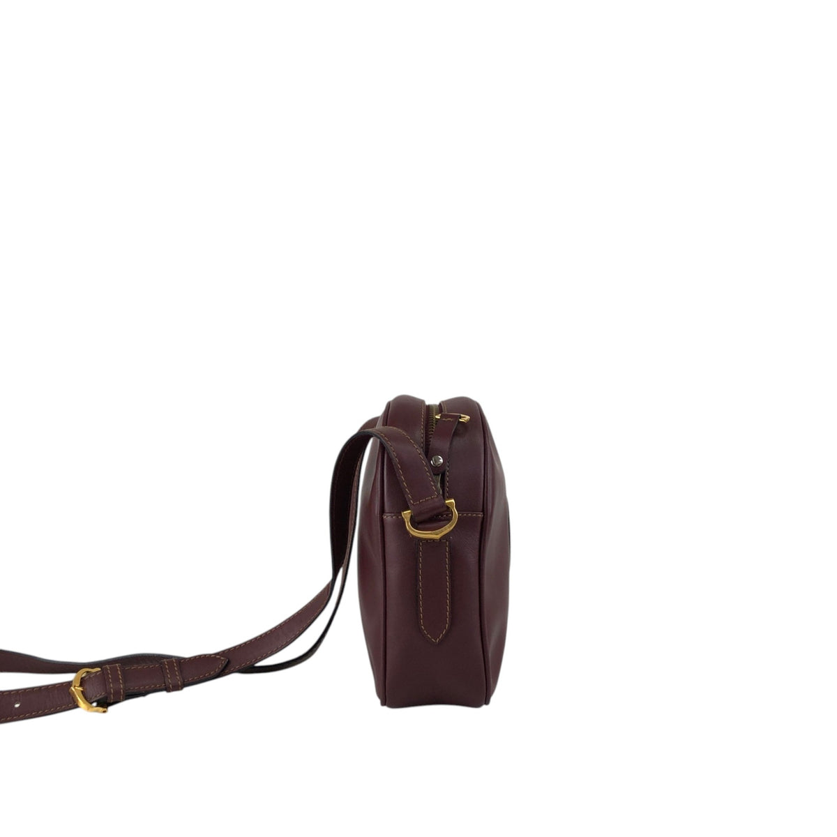 Cartier Logo Shoulder bag Bordeaux Vintage mvp2iy