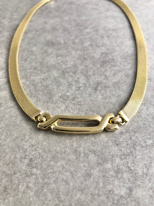 Christian Dior Necklace Gold Vintage kebexa