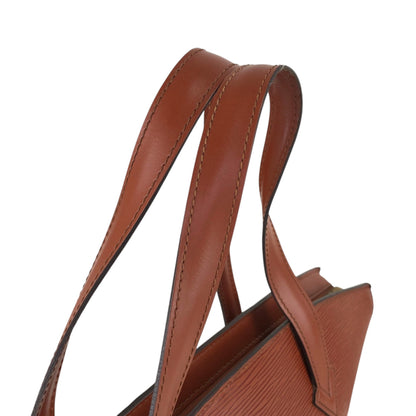 LOUIS VUITTON Epi Totebag Brown Vintage p6db2u