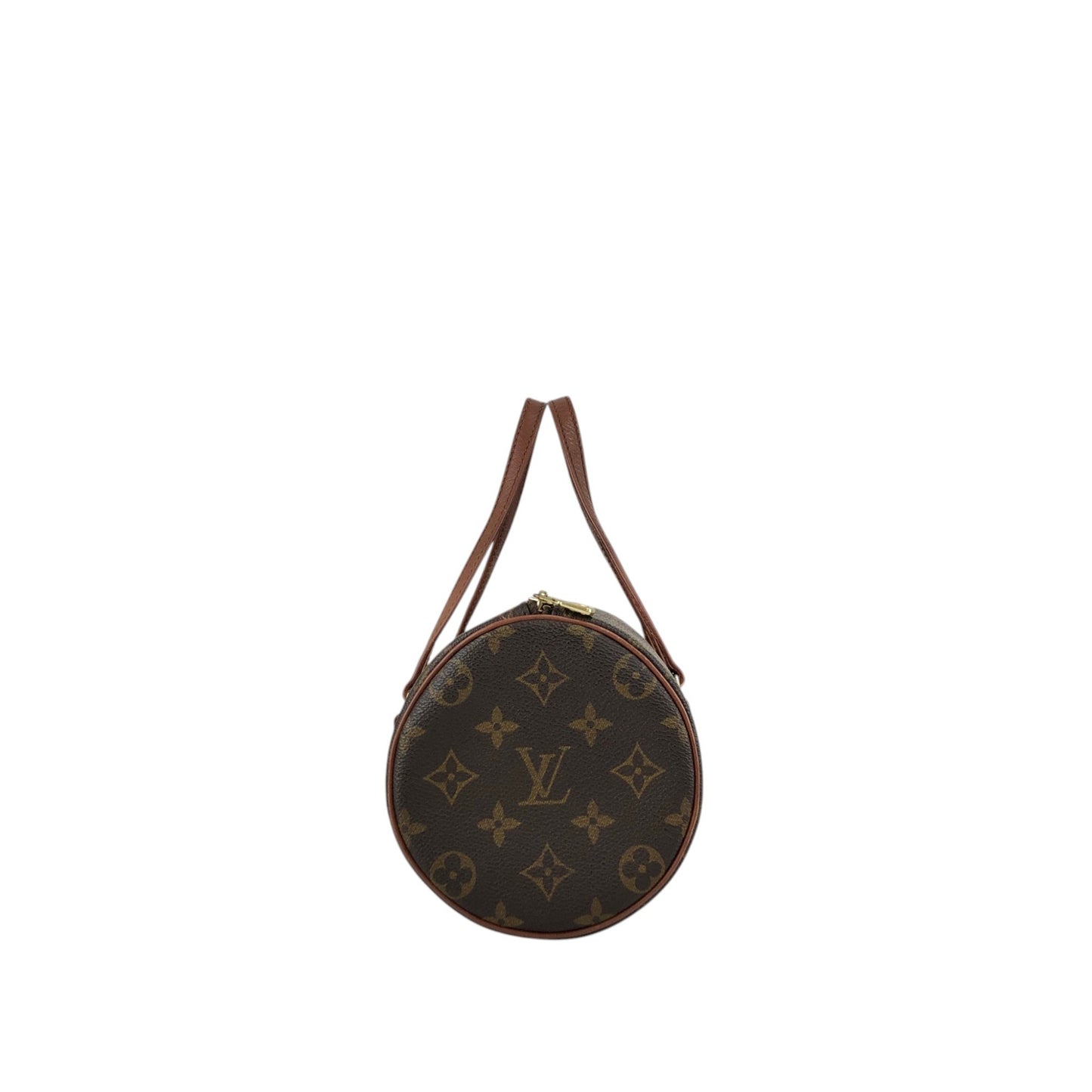 LOUIS VUITTON Monogram Handbag Brown M51366 Vintage ccsv2b