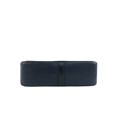 CELINE Horse Carriage Shoulder bag Navy Vintage ahfkd8