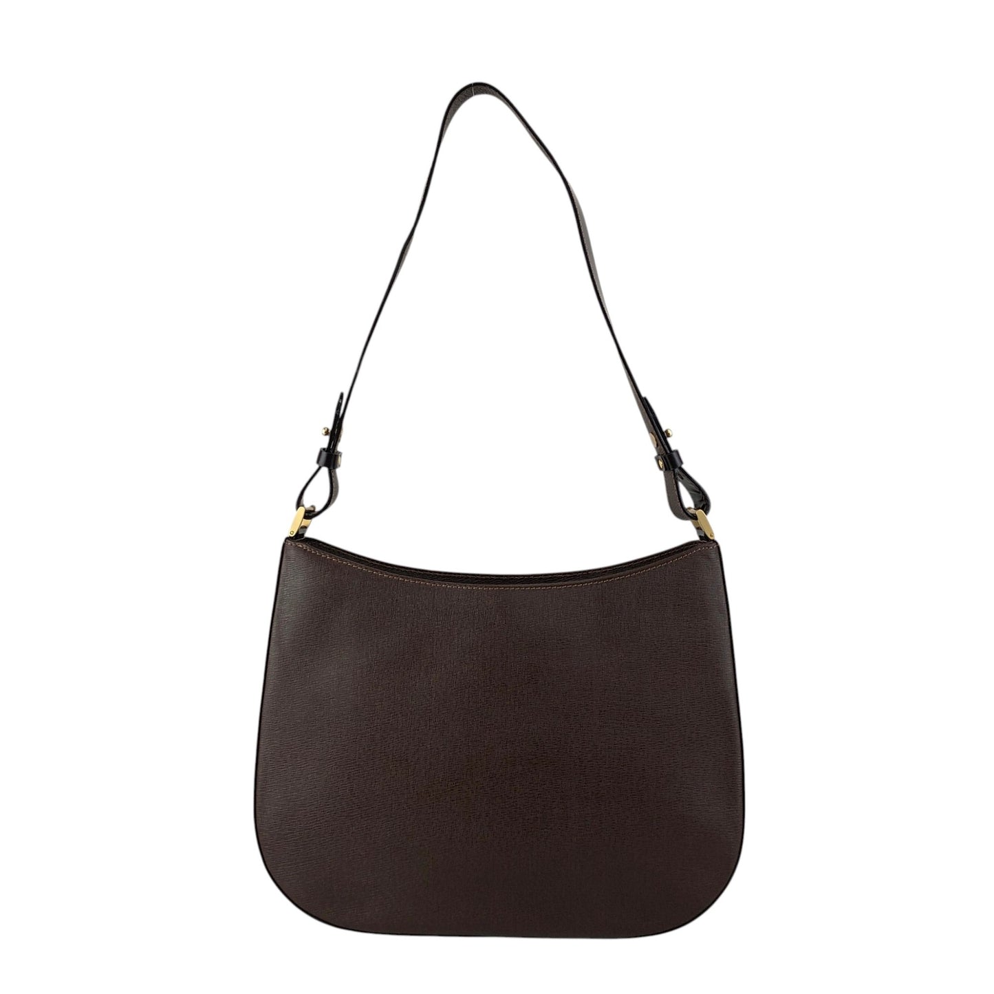BURBERRY Logo Shoulder bag Brown Vintage 87xjxe