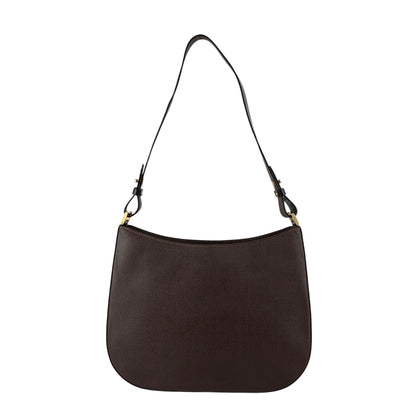 BURBERRY Logo Shoulder bag Brown Vintage 87xjxe