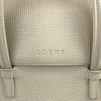 LOEWE Logo Handbag White Vintage gch7b5