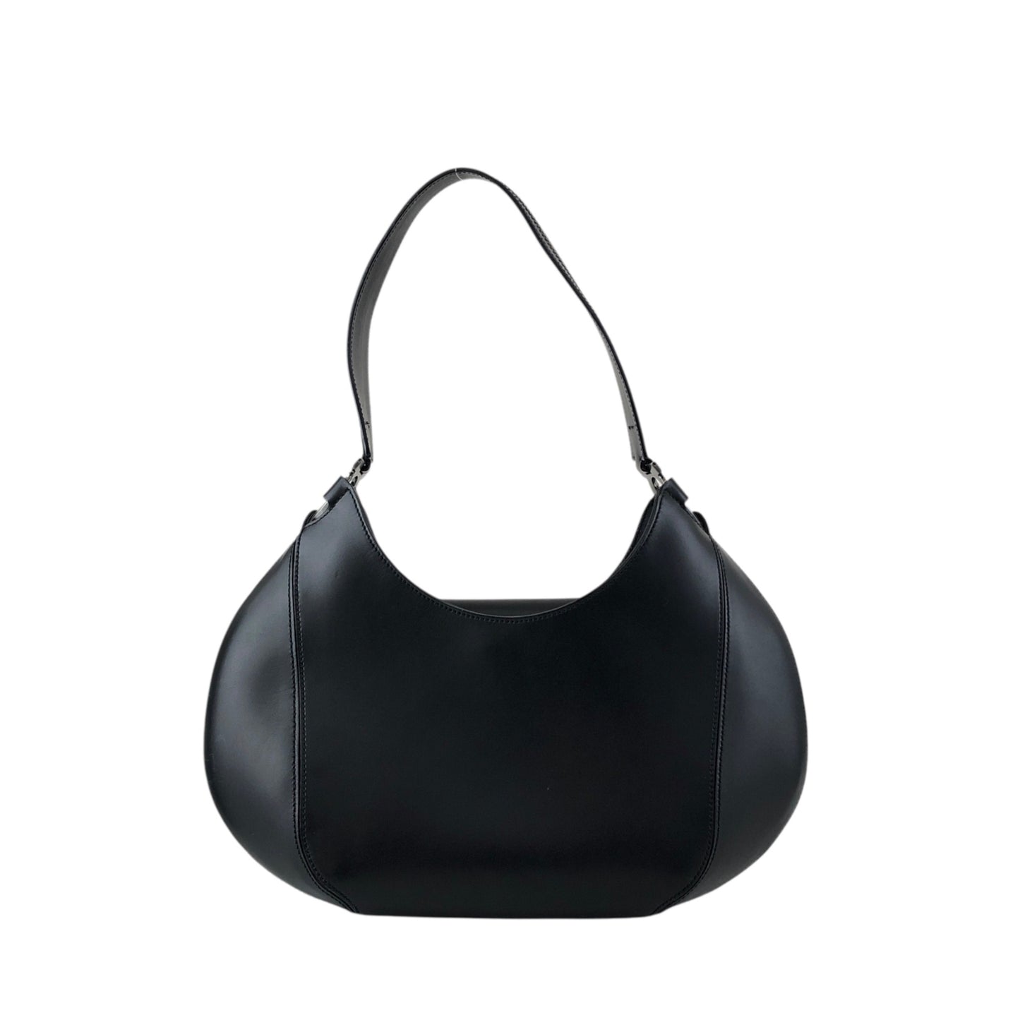 Salvatore Ferragamo Gancini Shoulder bag Black Vintage c3yye7