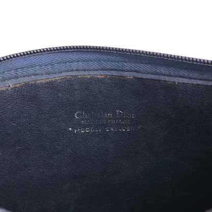 Christian Dior Trotter Shoulder bag Navy Vintage csrvwp
