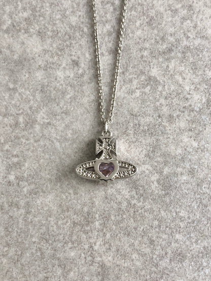 Vivienne Westwood Necklace Silver Vintage wkmnjz