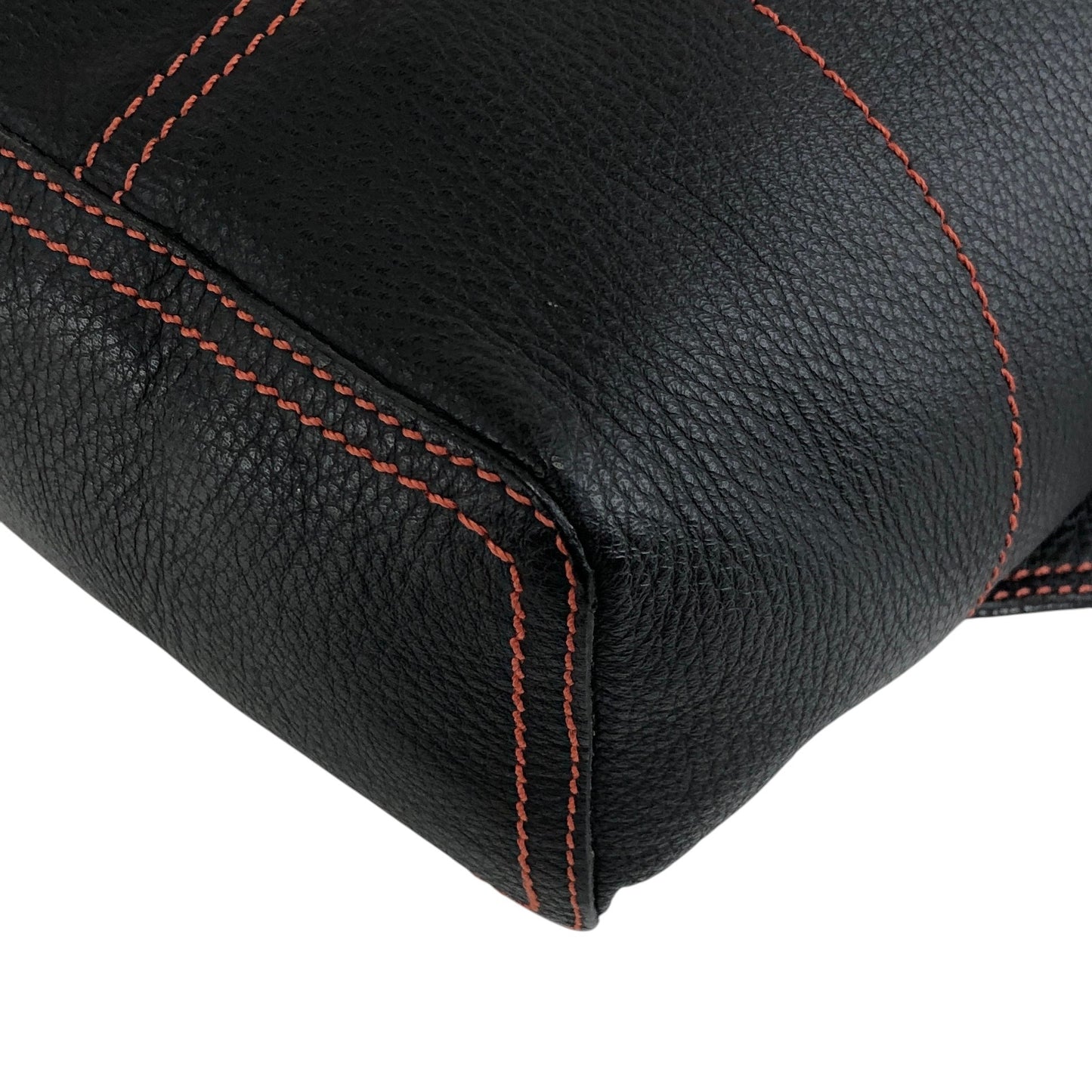 PRADA Stitch Shoulder bag Sling bag Black Vintage wg4cn6