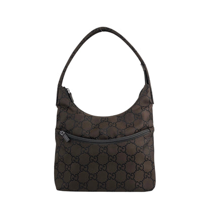 GUCCI GG Canvas Shoulder bag Brown Vintage bu2ikv