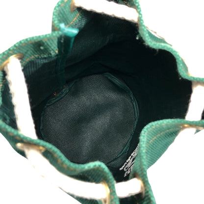 HERMES 抽繩單肩包 綠色 復古 2xk83n