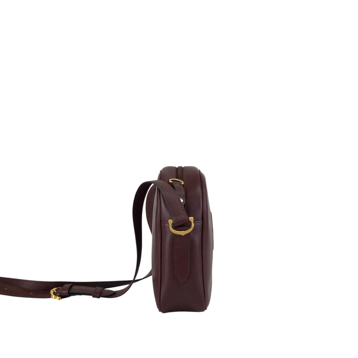 Cartier Logo Shoulder bag Bordeaux Vintage tubex6