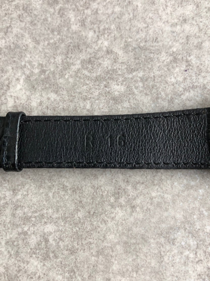 GUCCI Logo Quartz Watch Black Vintage b2b3v5