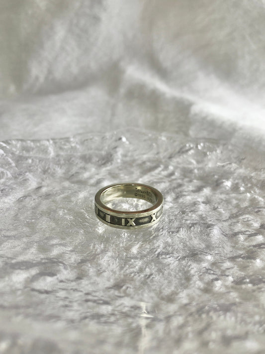 Tiffany & Co. SILVER925 Ring Silver Vintage xifu4x
