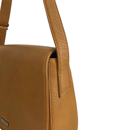 Yves Saint Laurent Logo Shoulder bag Brown Vintage 24deyg