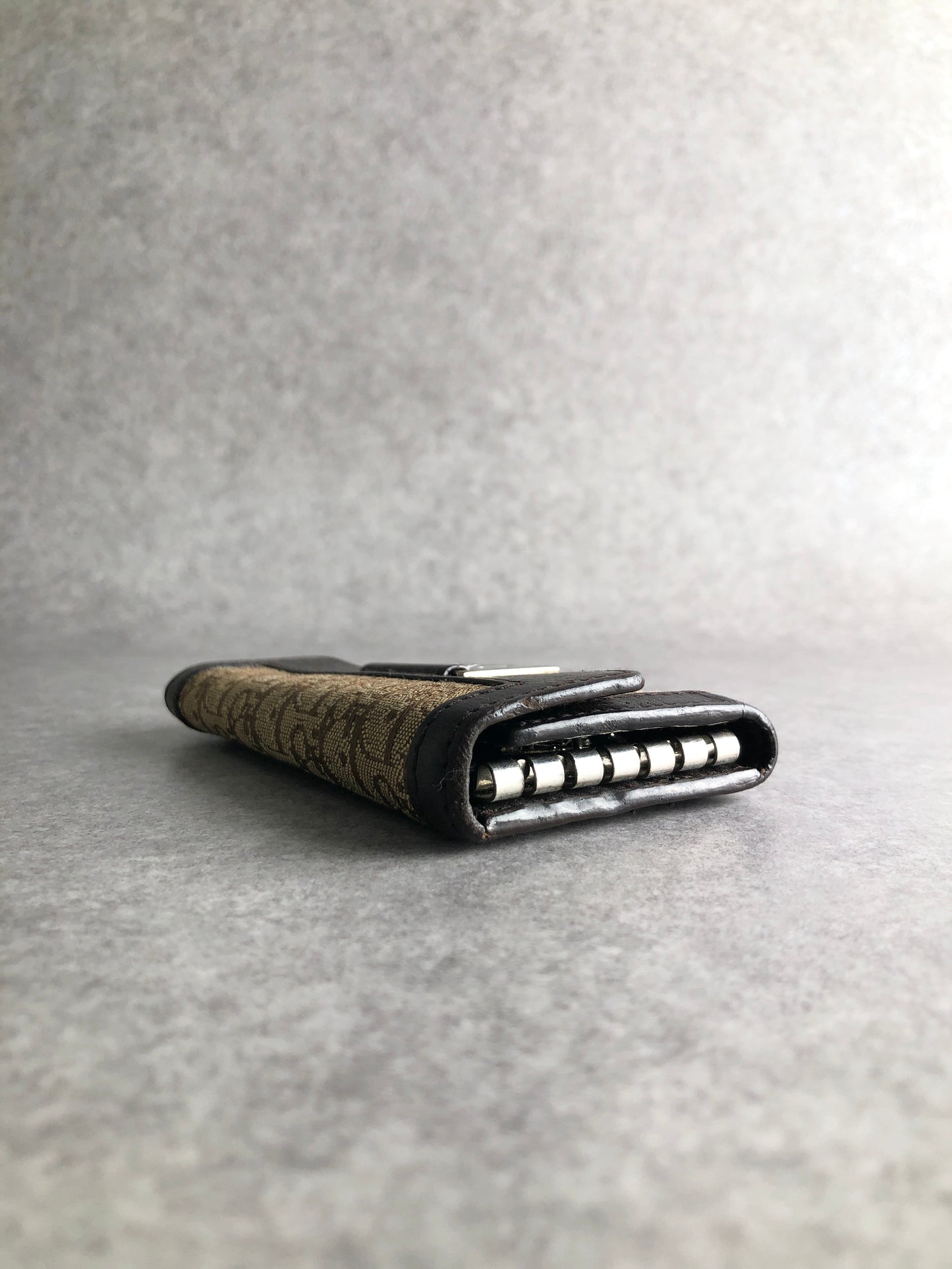 Christian Dior Street Chic 鑰匙包 棕色 復古 bubim6