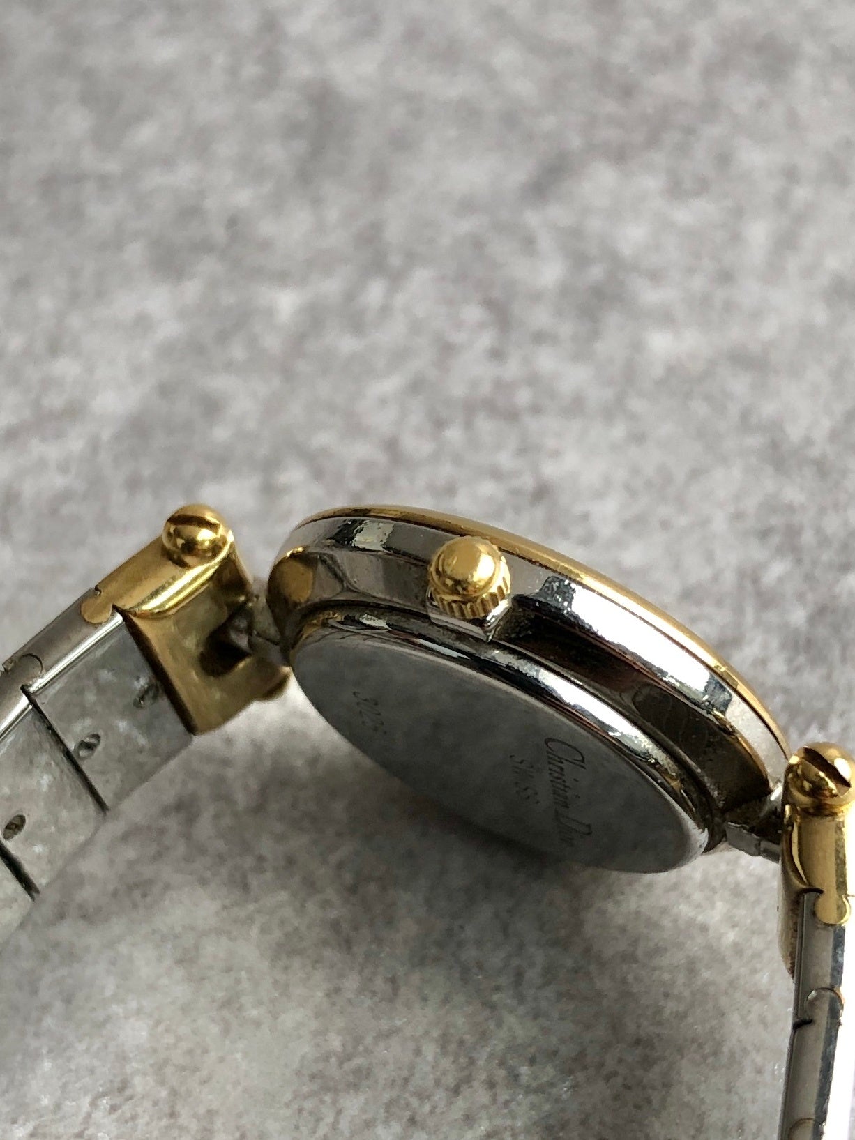 Christian Dior Watch Silver 3025 Vintage a7352t