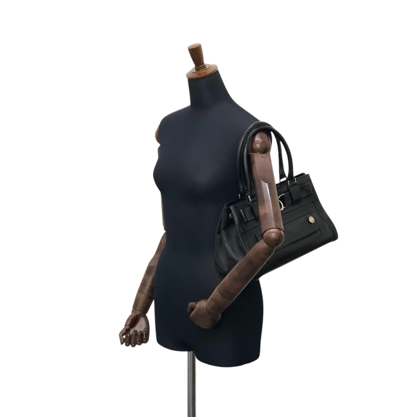 Christian Dior Handbag Black Vintage wcf6xi