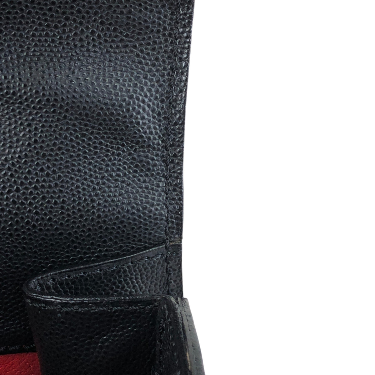 CELINE Gancini Shoulder bag Black Vintage y386id