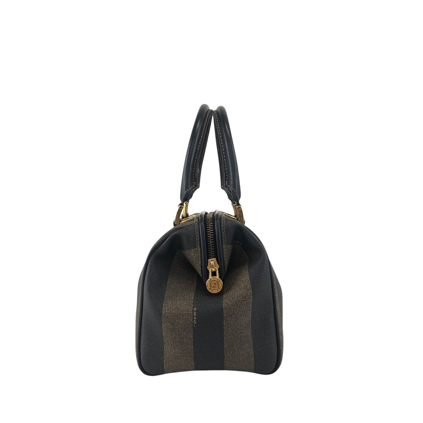 FENDI Two-way Boston bag Black Vintage 63dppy