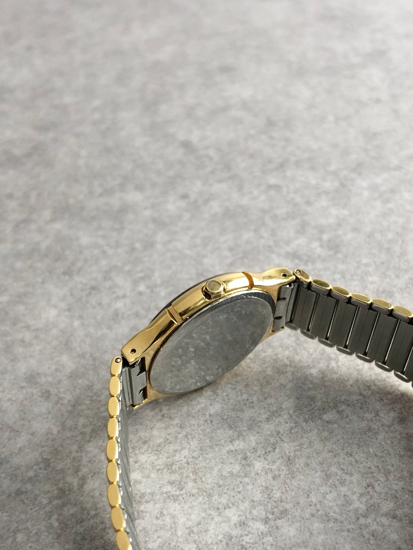 Yves Saint Laurent YSL Logo Watch Silver 345010 Vintage mg725r