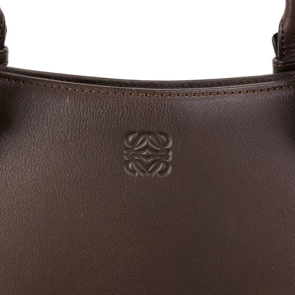 LOEWE Anagram Handbag Totebag Brown Vintage sr6m4v