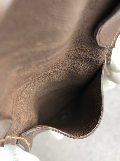 GUCCI Sherry Line Coin Purse Brown Vintage b8sd44