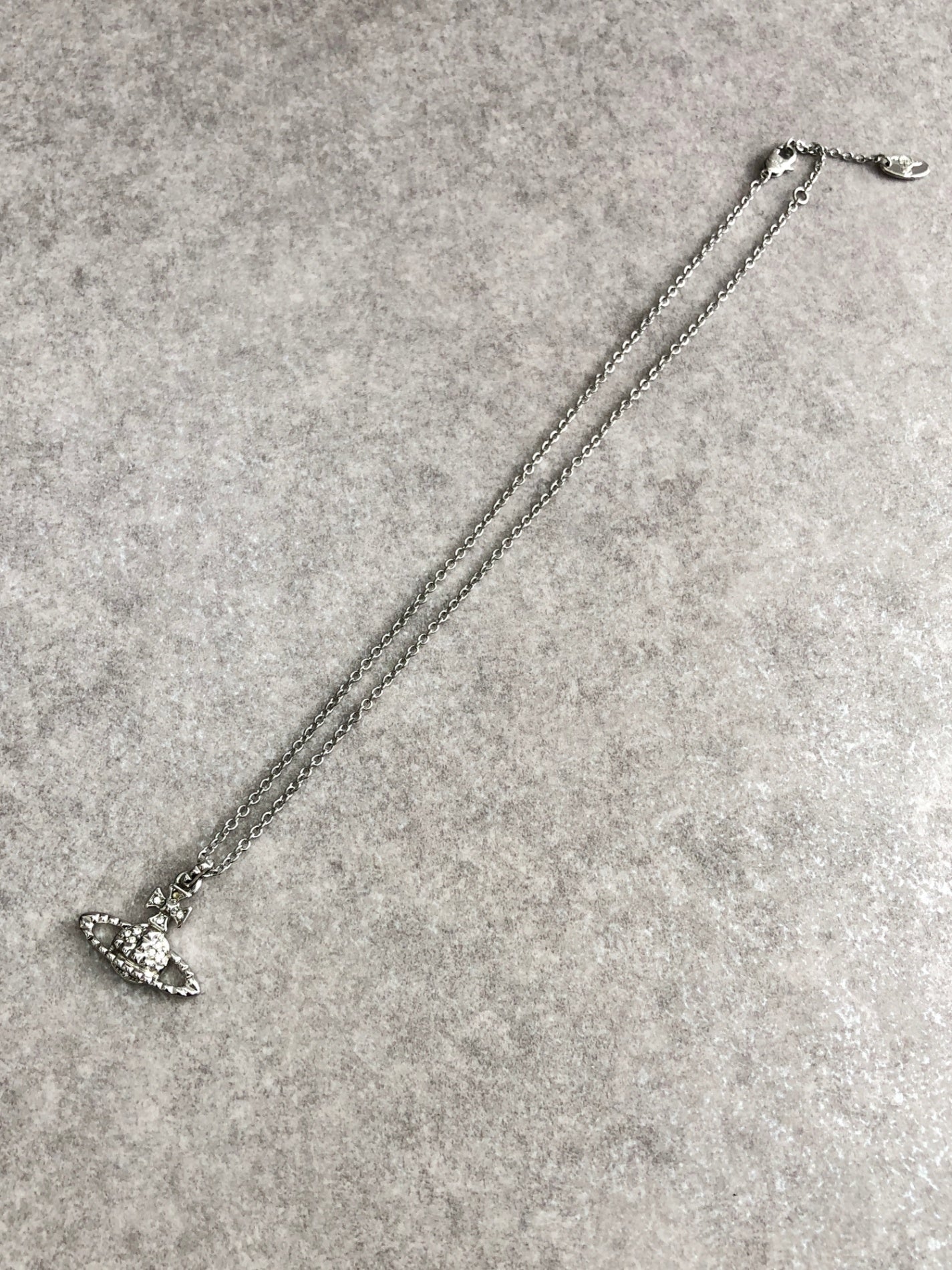 Vivienne Westwood Necklace Silver 169164 Vintage yb3aig
