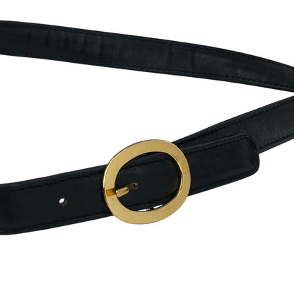 Christian Dior Logo Charm Small Shoulder bag Black Vintage gpxtra