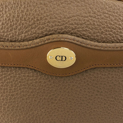 Christian Dior CD Logo Shoulder bag Brown Vintage 53vw5f
