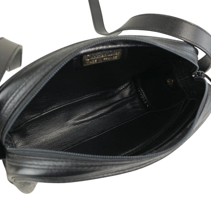 Christian Dior CD Logo Shoulder bag Black Vintage uh6gdz