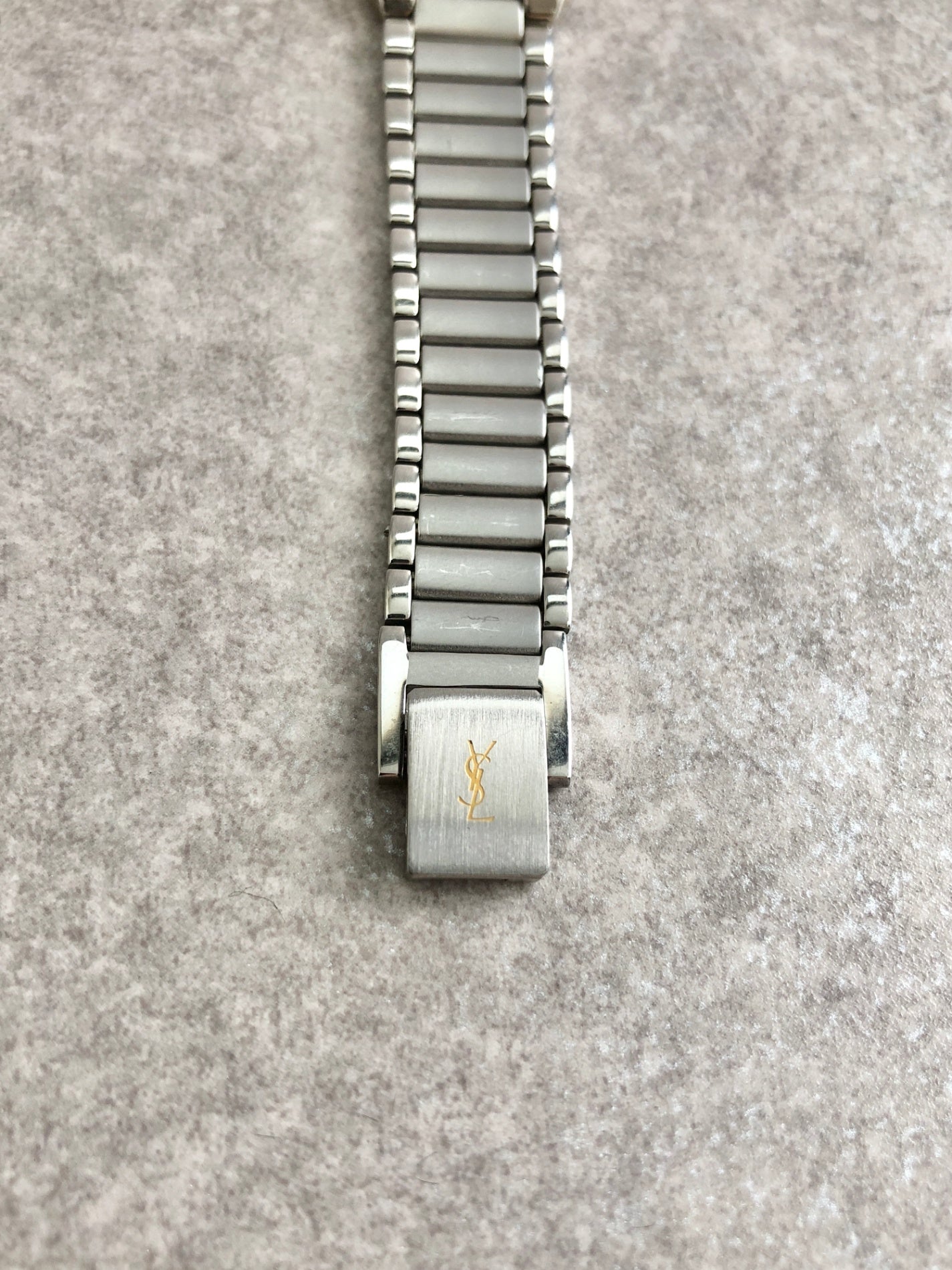 Yves Saint Laurent Watch Silver Vintage 3s3tmn