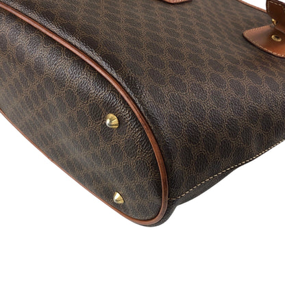 CELINE Macadam Blason Totebag Brown Vintage yvj7zp