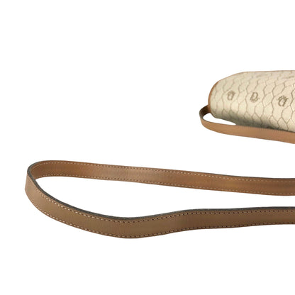 Christian Dior Honeycomb Pattern Shoulder bag Beige Vintage wvwdbt