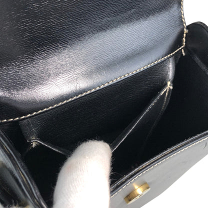 Christian Dior CD Logo Small Shoulder bag Black Vintage esfjwx