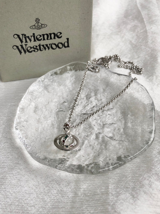Vivienne Westwood Necklace Silver Vintage 2pmsie