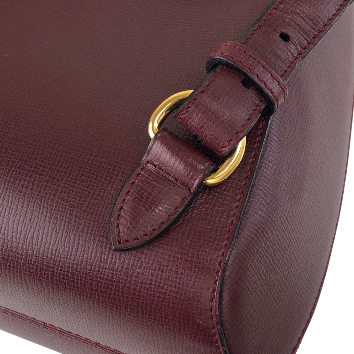 Cartier Turn Lock Backpack Bordeaux Vintage zi2dg4
