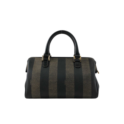 FENDI Pecan Two-way Small Boston bag Shoulder bag Black Vintage ujwz5t