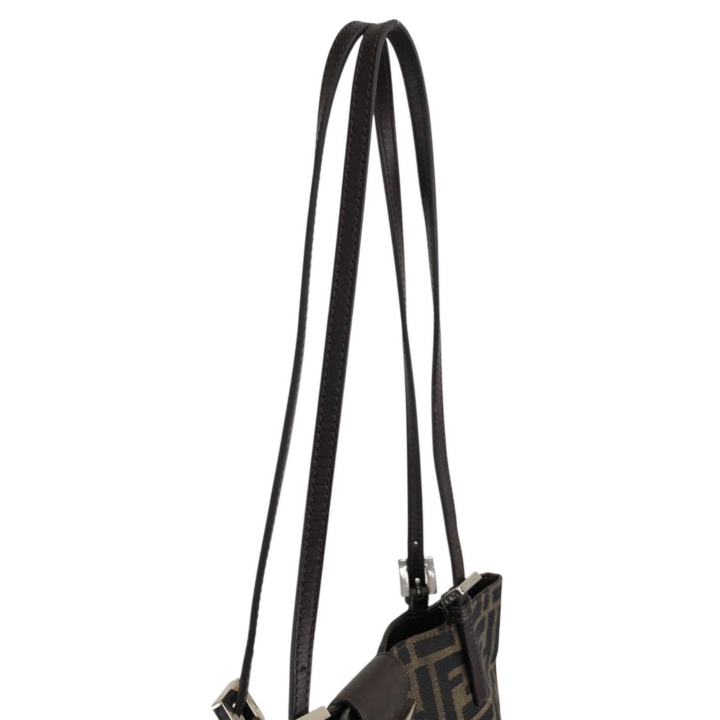 FENDI Zucca Logo Tote bags Brown Vintage 7gujke