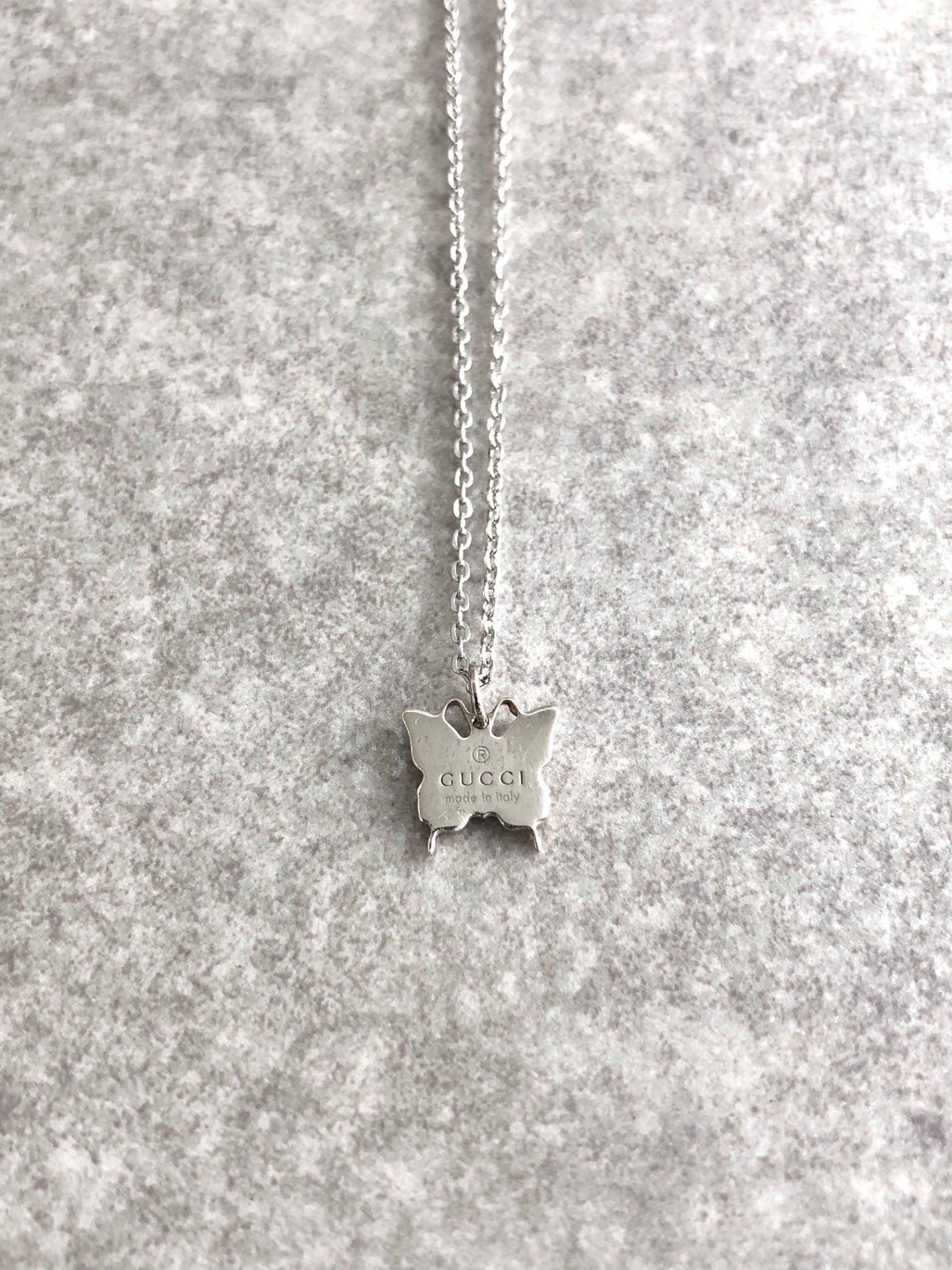 GUCCI Necklace Silver SILVER925 Vintage 3uw2sj