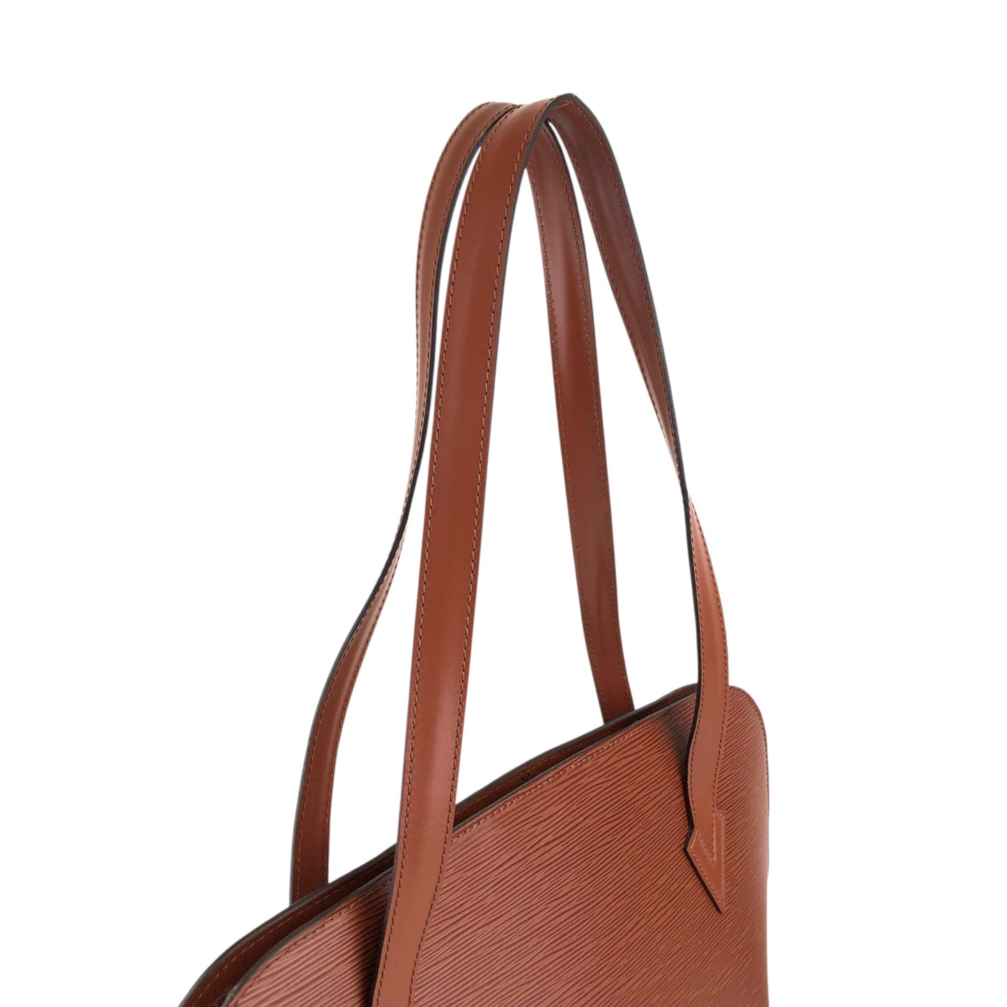 LOUIS VUITTON Epi Totebag Brown Vintage vctdv4